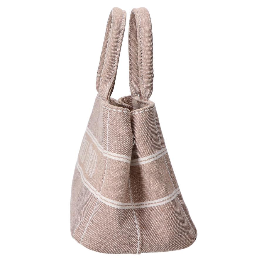 miu miu（ミュウミュウ） 美品/ 5BA253 ジャカードロゴデニム ミニ 
