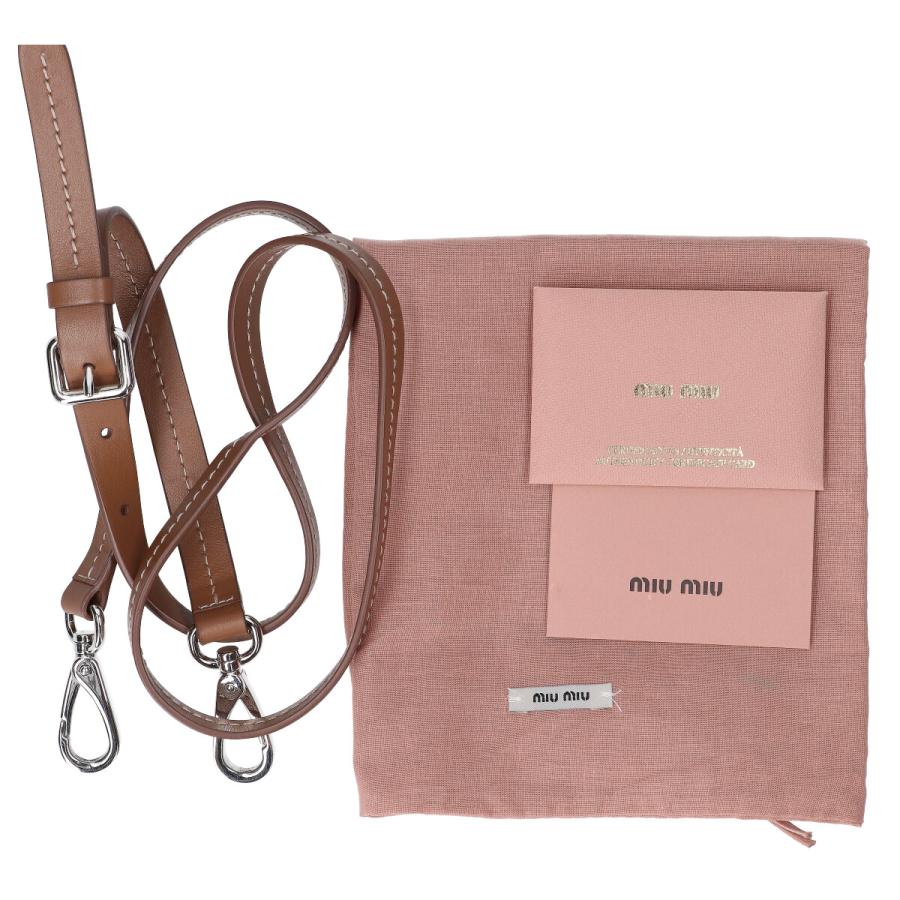 miu 美品/ MIUMIU ミュウミュウ 5BA253 ジャカードロゴデニム miu 美品/ MIUMIU ミュウミュウ 5BA253 ジャカードロゴデニム
