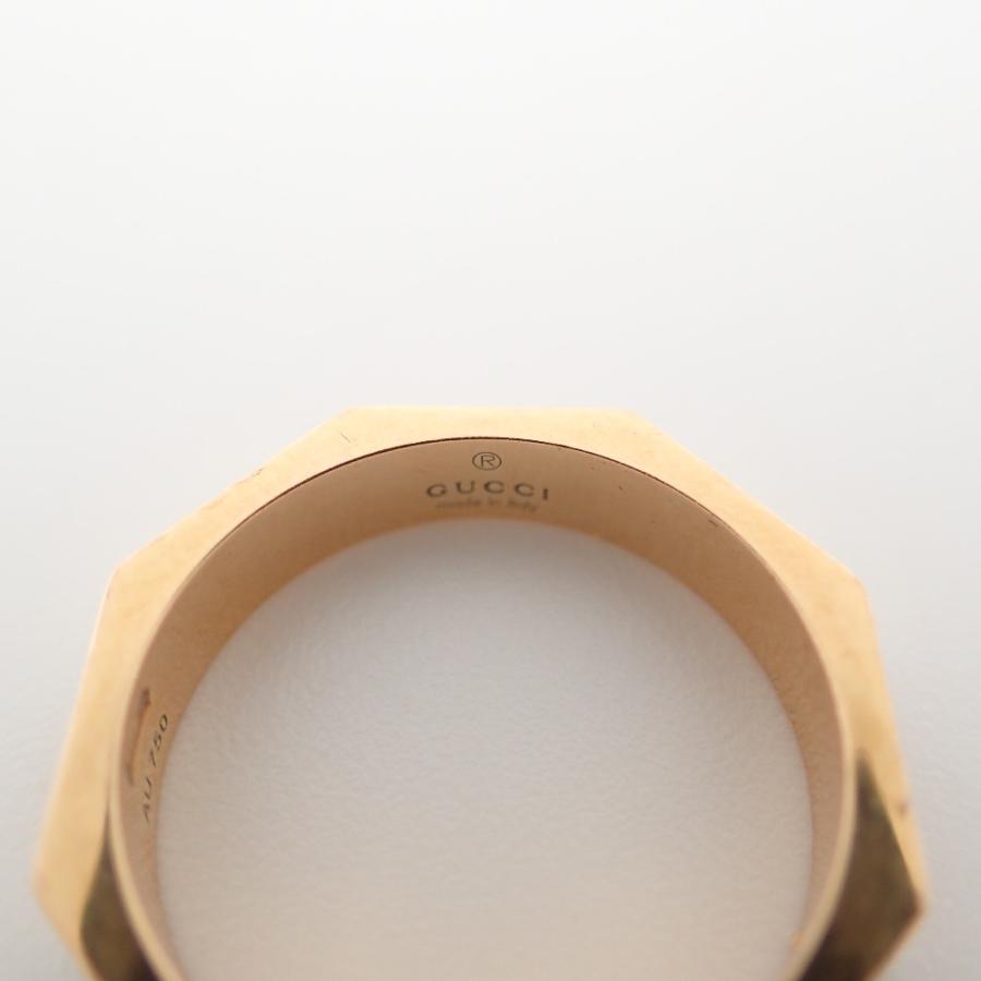 GUCCI（グッチ） K18YG/8Pダイヤモンド オクタゴナルアイコン リング