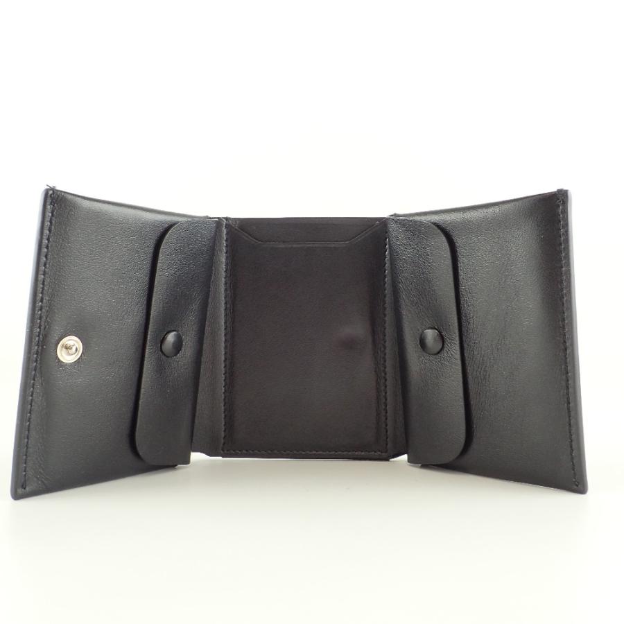 JIL SANDER 美品/ ジルサンダー レザー ミニウォレット/ 三 JIL SANDER 美品/ ジルサンダー レザー ミニウォレット/ 三