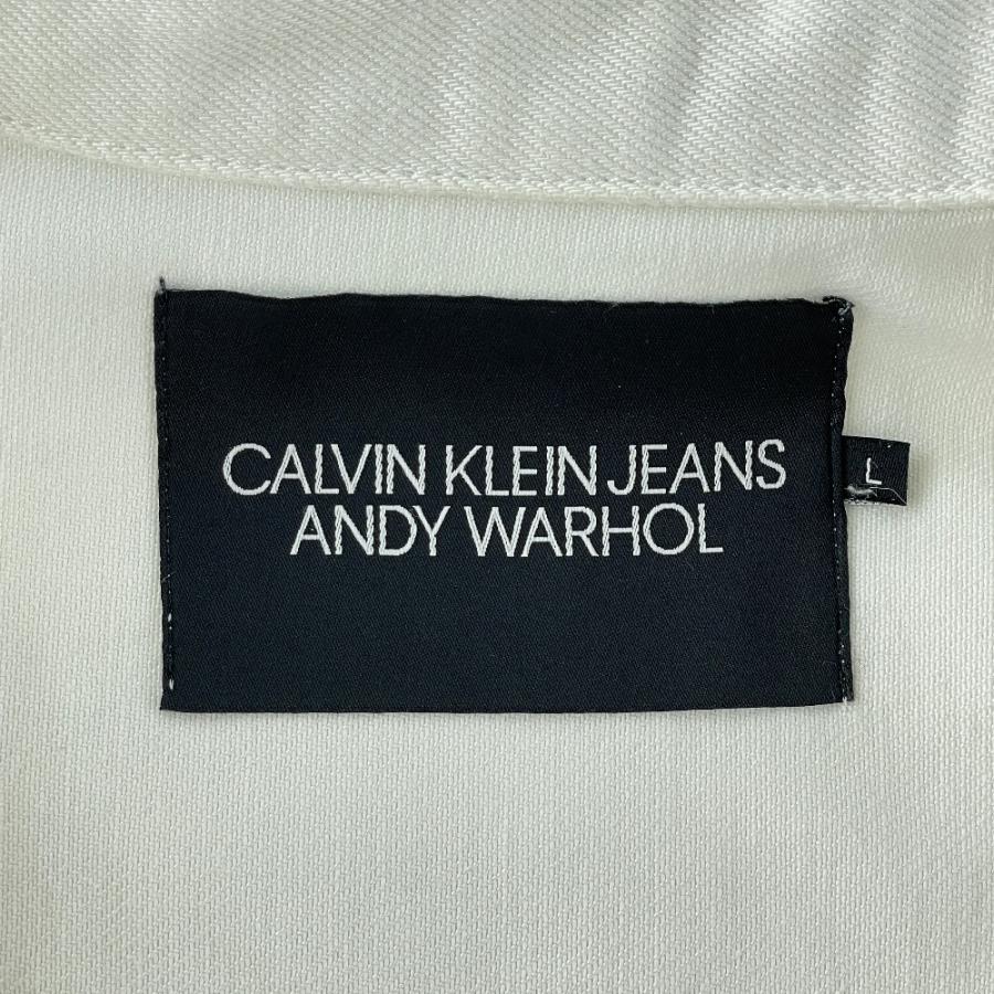 CalvinKleinJeans カルバンクラインジーンズ ×アンディウォーホル 白 