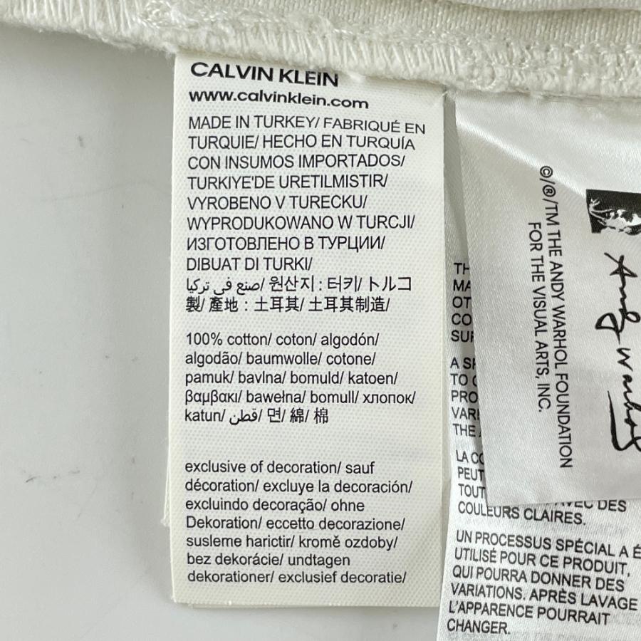 CalvinKleinJeans カルバンクラインジーンズ ×アンディウォーホル 白