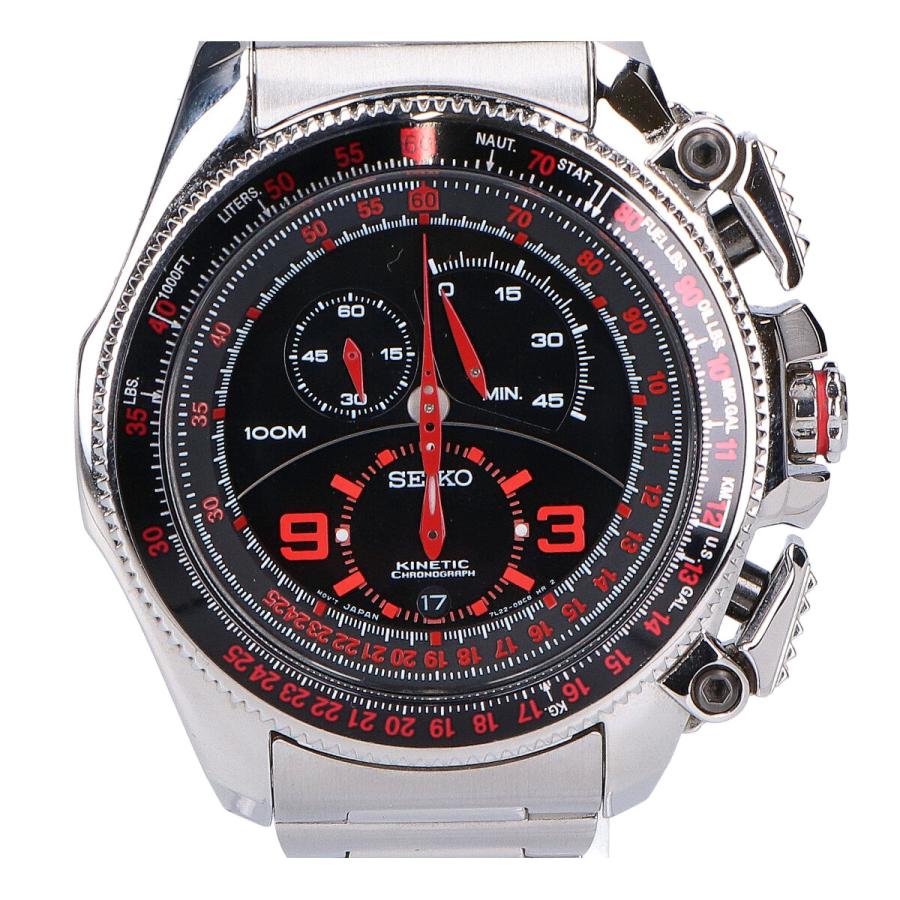 SEIKO（セイコー） 美品/750本限定 SNL067 Cal.7L22 Kinetic