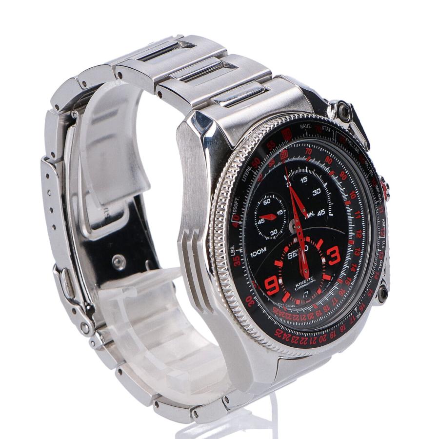 SEIKO キネティック クロノグラフ 750本限定 7L22 SEIKO 美品/750本限定 セイコー SNL067 Cal.7L22 Kinetic