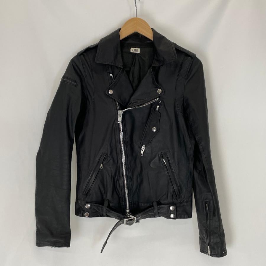 LGB レザー　ライダースジャケット LGB レザーライダース ジャケット メンズ1 黒 ブラック ルグランブルー