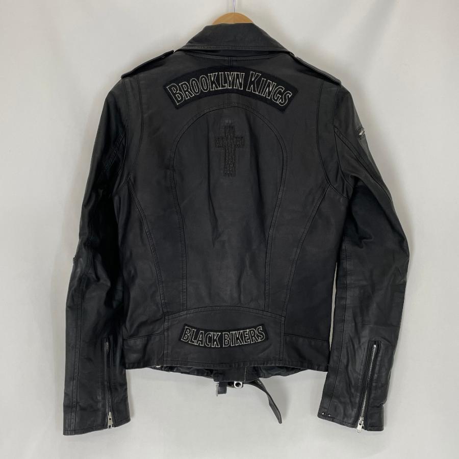 L.G.B. ブラックジャンパー L.G.B.（ルグランブルー） BIKERS/JK/M LE006 ブラック カウレザー