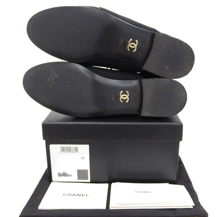 CHANEL 美品 シャネル ココマーク レースアップ ゴア シューズ CHANEL 美品 シャネル ココマーク レースアップ ゴア シューズ