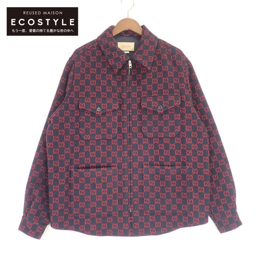 GUCCI /国内正規 グッチ 638807 GGジャガード ウールジップ GUCCI /国内正規 グッチ 638807 GGジャガード ウールジップ