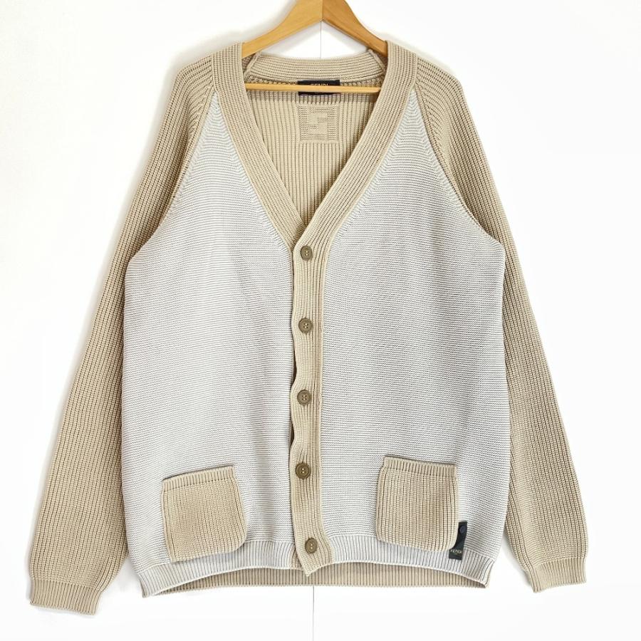 FENDI（フェンディ） 美品/国内正規 FZC498 コットン/ナイロン ニット