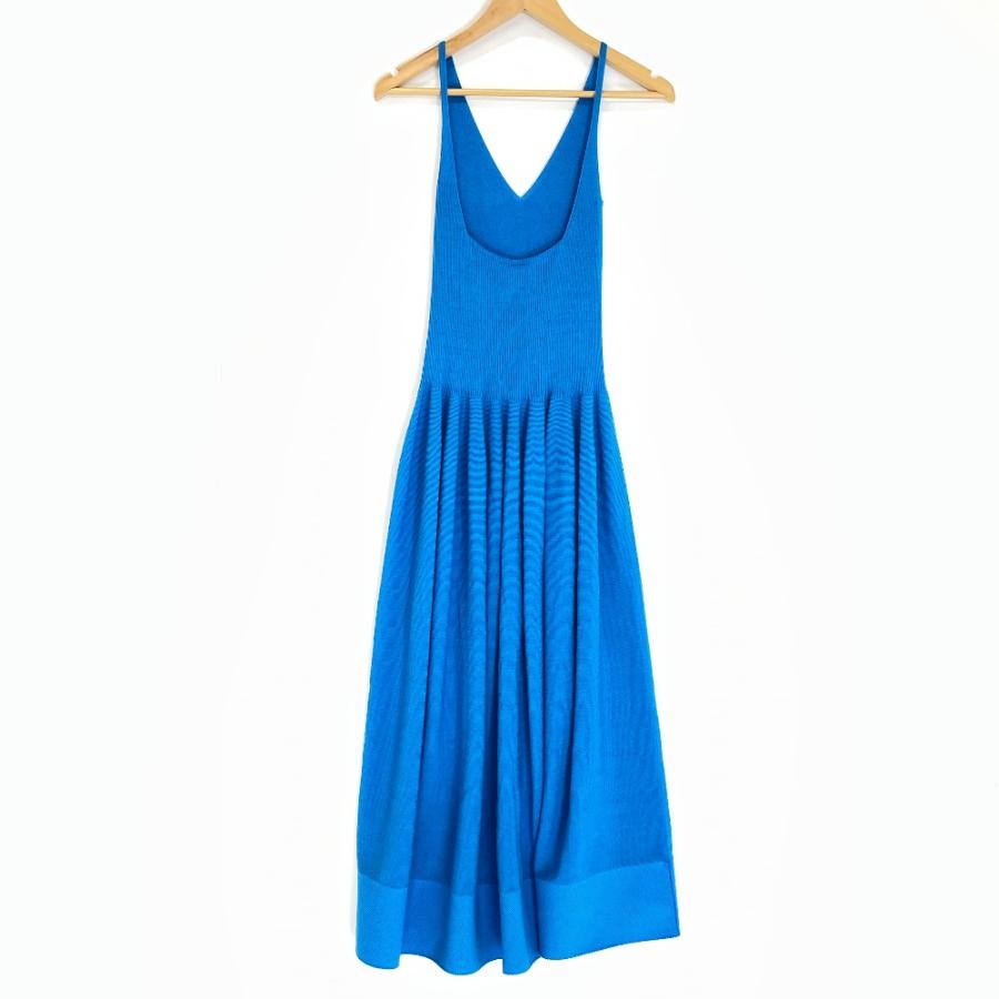 CFCL シーエフシーエル 23SS ブルー CF005KH024 GATHERED CUPRO DRESS