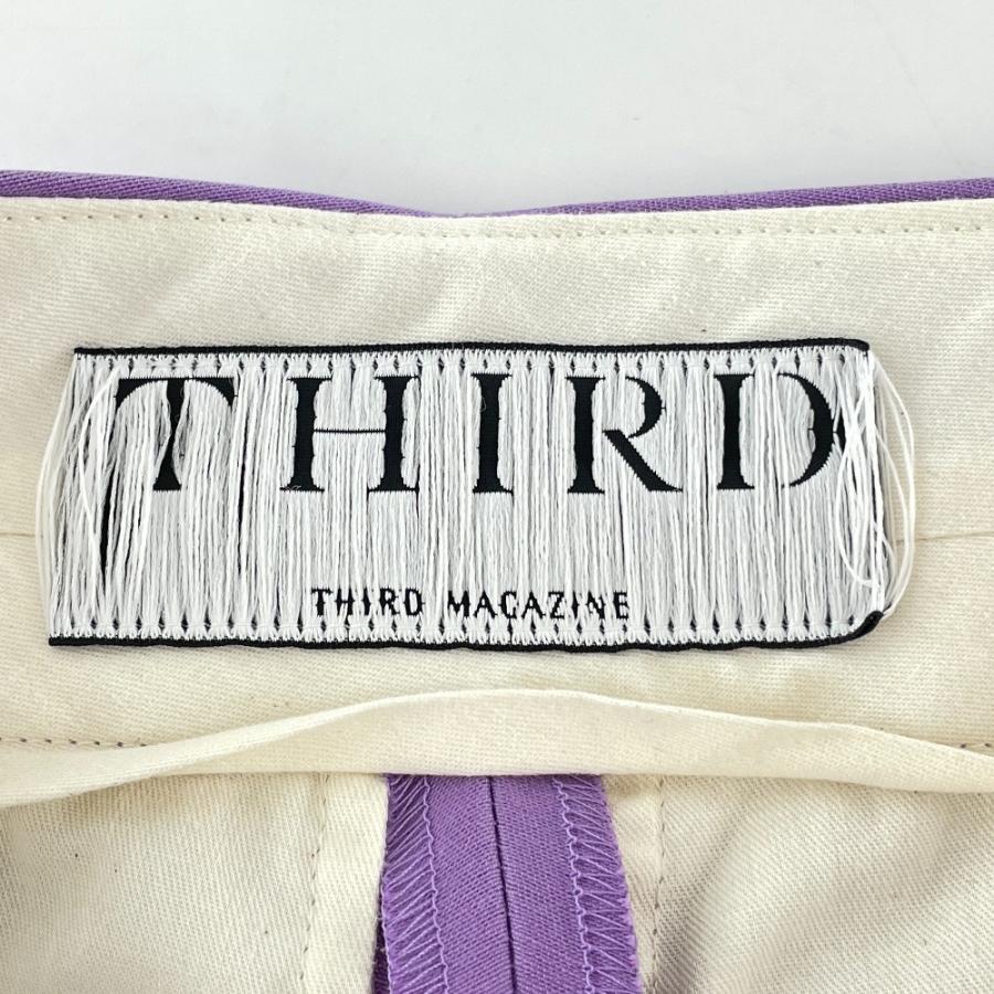 THIRD MAGAZINE サードマガジン パープル A0823FP 231 シルクウール 