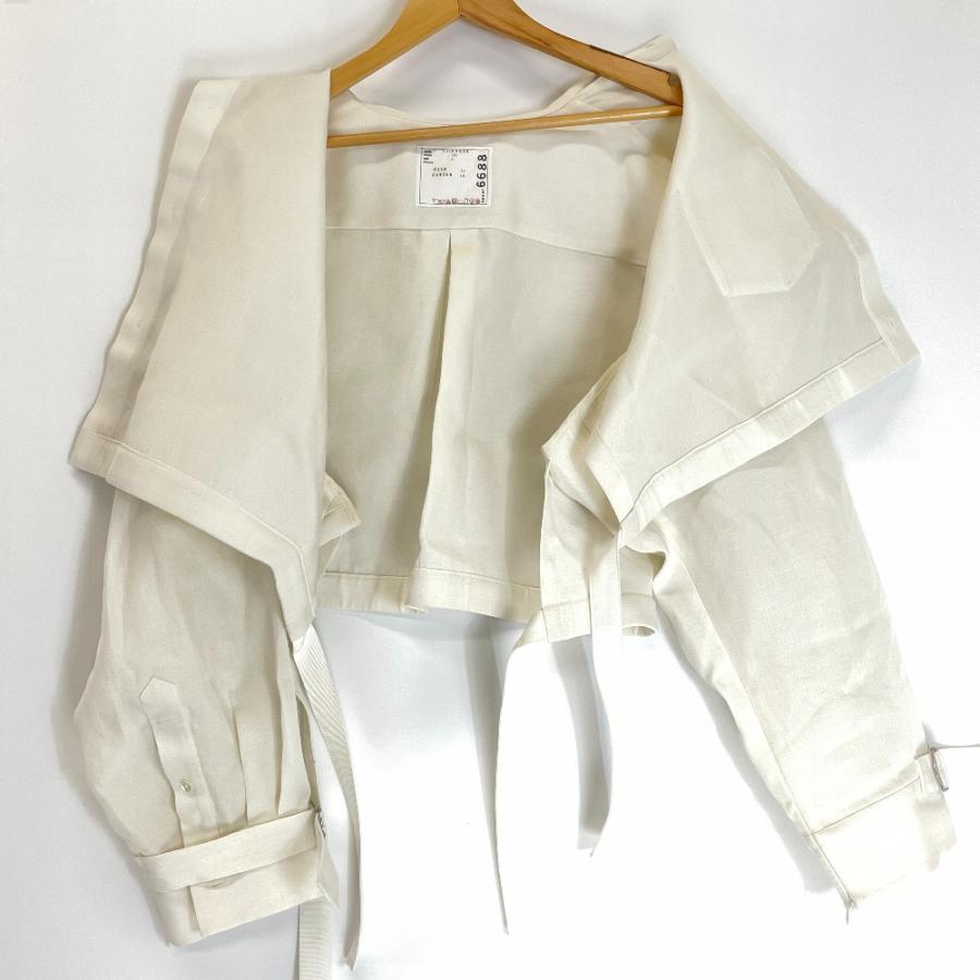 sacai サカイ 23-06688 ホワイト ダブルフェイス シルク sacai サカイ 23-06688 ホワイト ダブルフェイス シルク