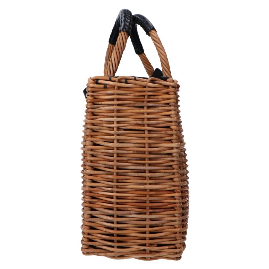 美品 ebagos エバゴス 2017AW「空飛ぶカゴ やっぱりカゴがスキ」レザー