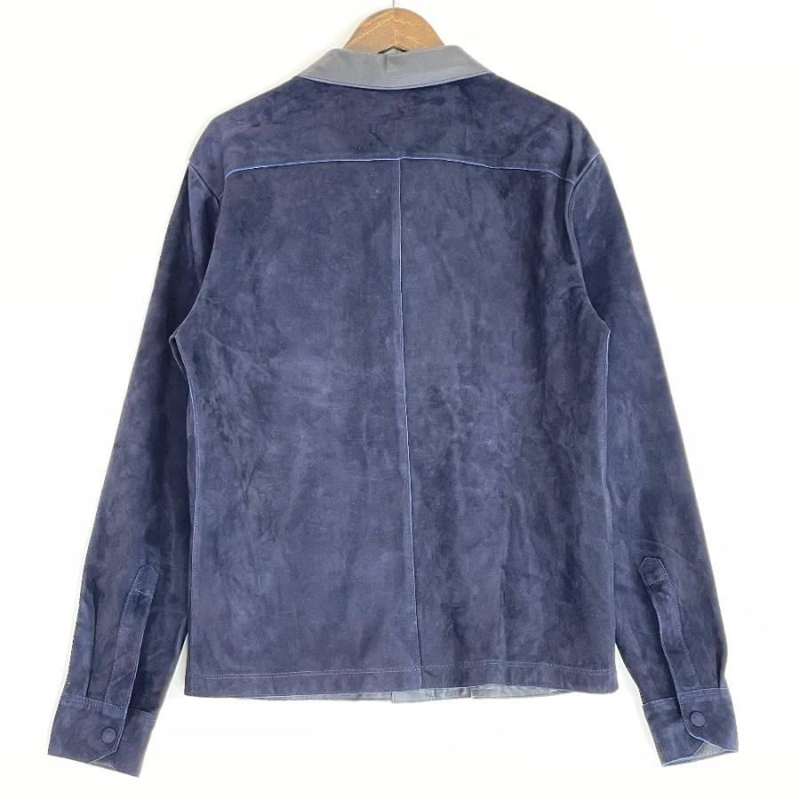 GIORGIO ARMANI ASG06P 羊革 ラムレザーシャツジャケット GIORGIO ARMANI ジョルジオアルマーニ ASG06P 羊革 レザーシャツ