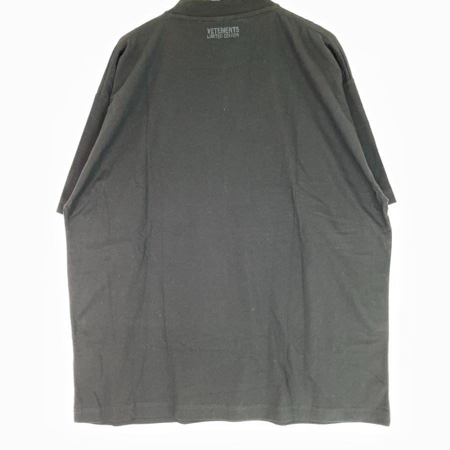 Vetements ヴェトモン UE52TR180B M devilプリントTシャツ ブラック S