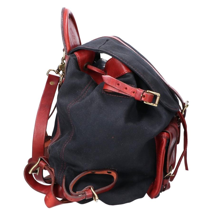 美品 Sandast サンダスト ファルコン キャンバス/レザー バックパック 