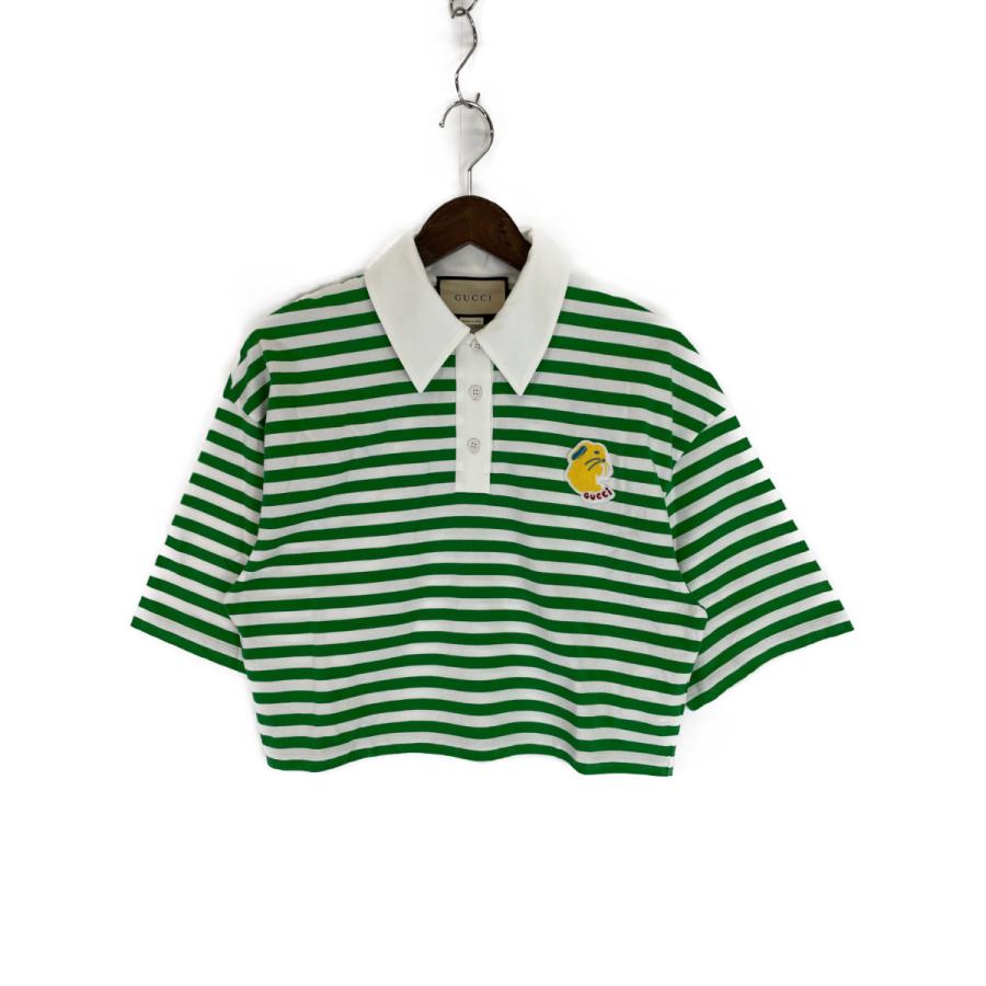 GUCCI（グッチ） 美品/国内正規 723573 ボーダー クロップド