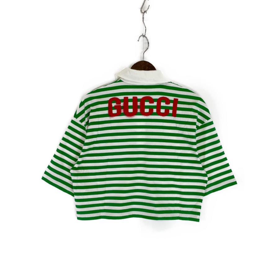 GUCCI（グッチ） 美品/国内正規 723573 ボーダー クロップド