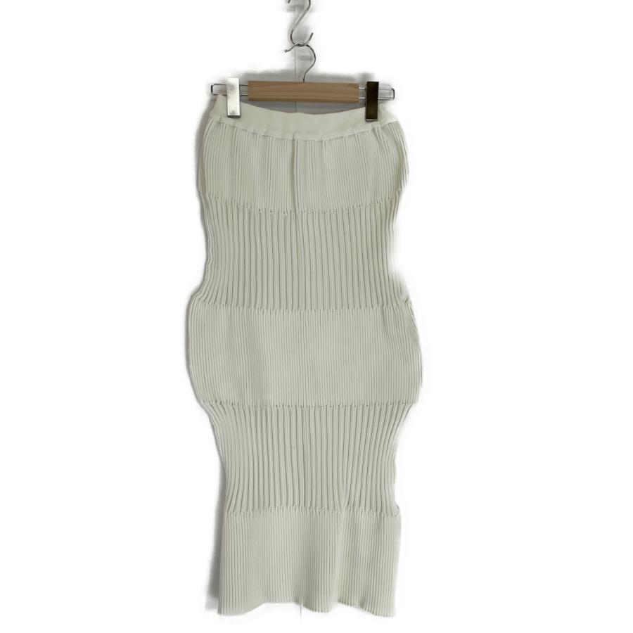 美品/23SS CFCL シーエフシーエル CF005KG003 FLUTED SKIRT ニット 