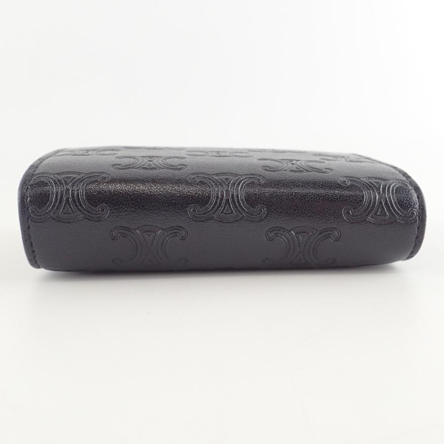 CELINE（セリーヌ） 10B57 3BFU 07OA トリオンフ型押し スモールトリ