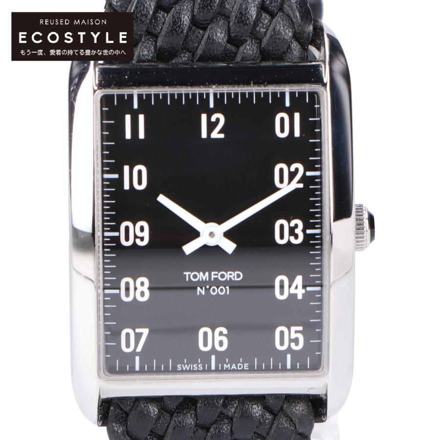 美品/ TOM FORD トムフォード TFT001003 N.001 LARGE レクタンギュラー  