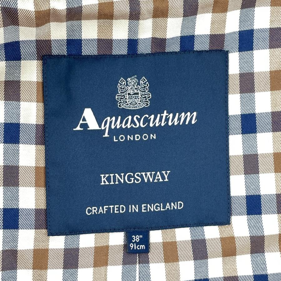アクアスキュータム KINGSWAY 38 KINGSWAY トレンチコート（Made in U.K.）