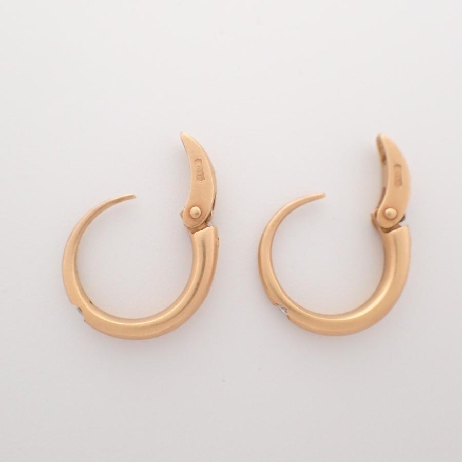 ポメラート　ルッチョレ　ピアス ポメラート 美品 Pomellato 18K ルッチョレ 1Pダイヤモンド ピアス
