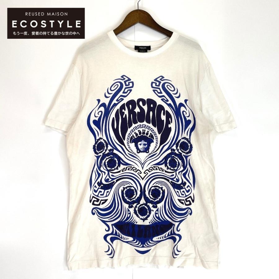 Versace ヴェルサーチ 1004166 メデューサ プリント クルー