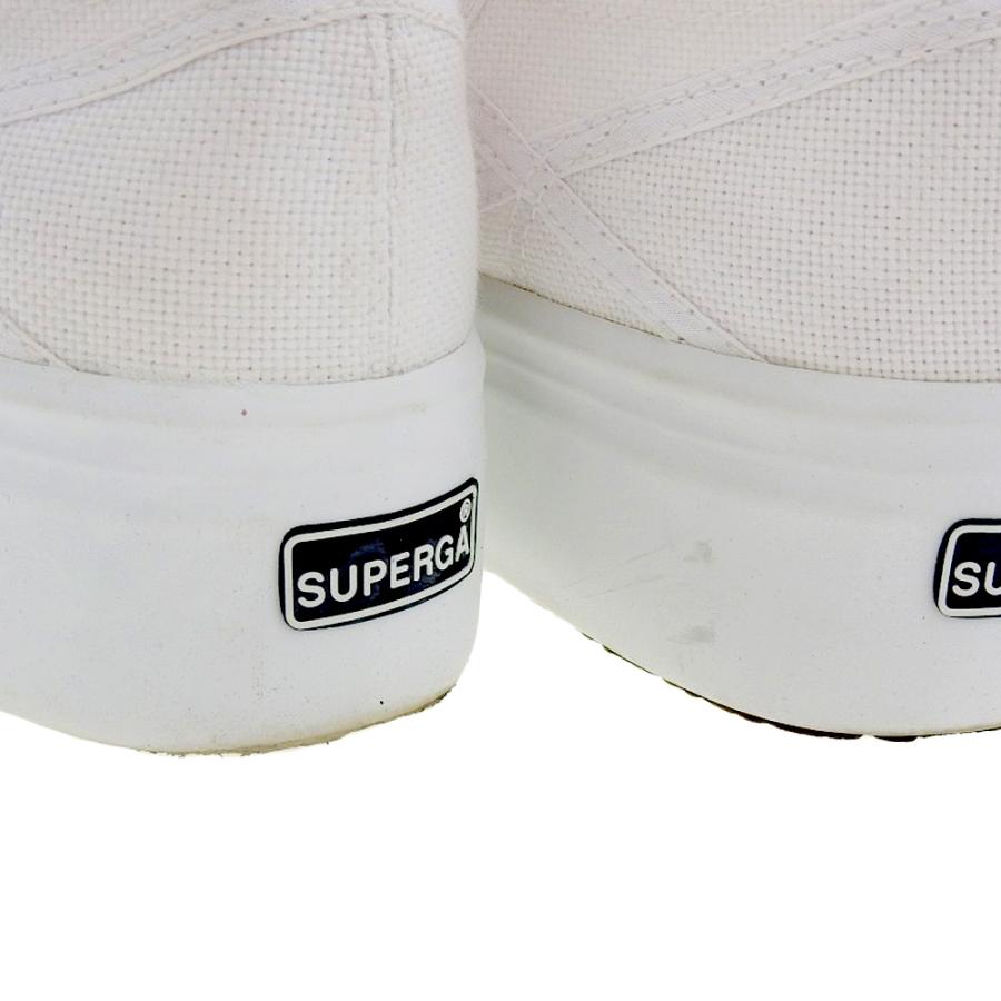 美品 Alaia×Superga アライア×スペルガ プラットフォーム スニーカー 