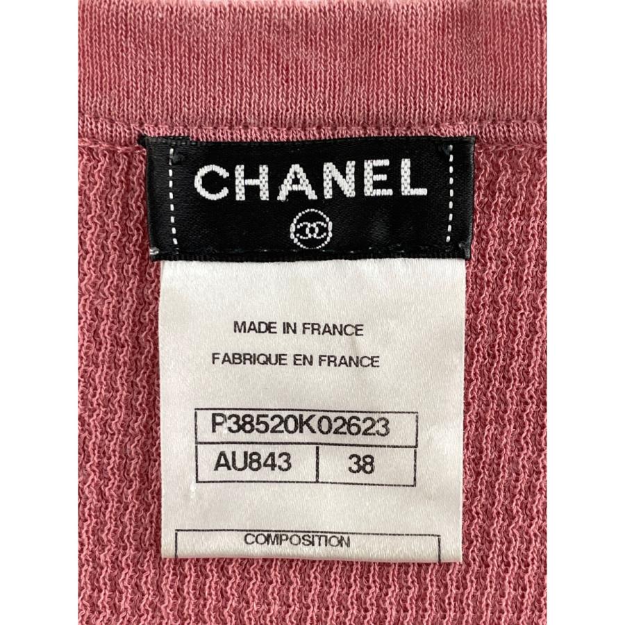 CHANEL ピンク タンクトップ 38 CHANEL ピンク タンクトップ 38