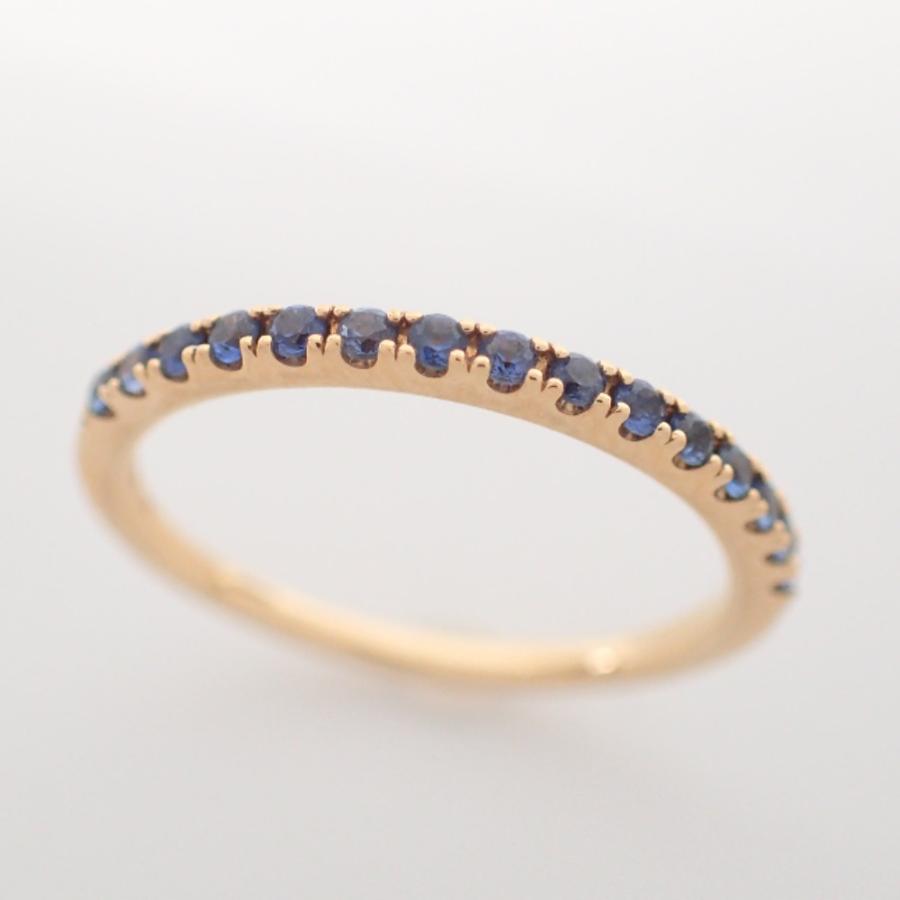 美品 STAR JEWELRY スタージュエリー 2ZR1593 K18 BLUE SAPPHIRE 