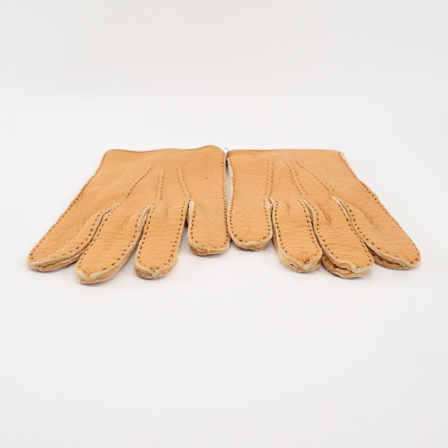 新品同様 DENTS デンツ 15-1043 アンライニング ペッカリー 手袋