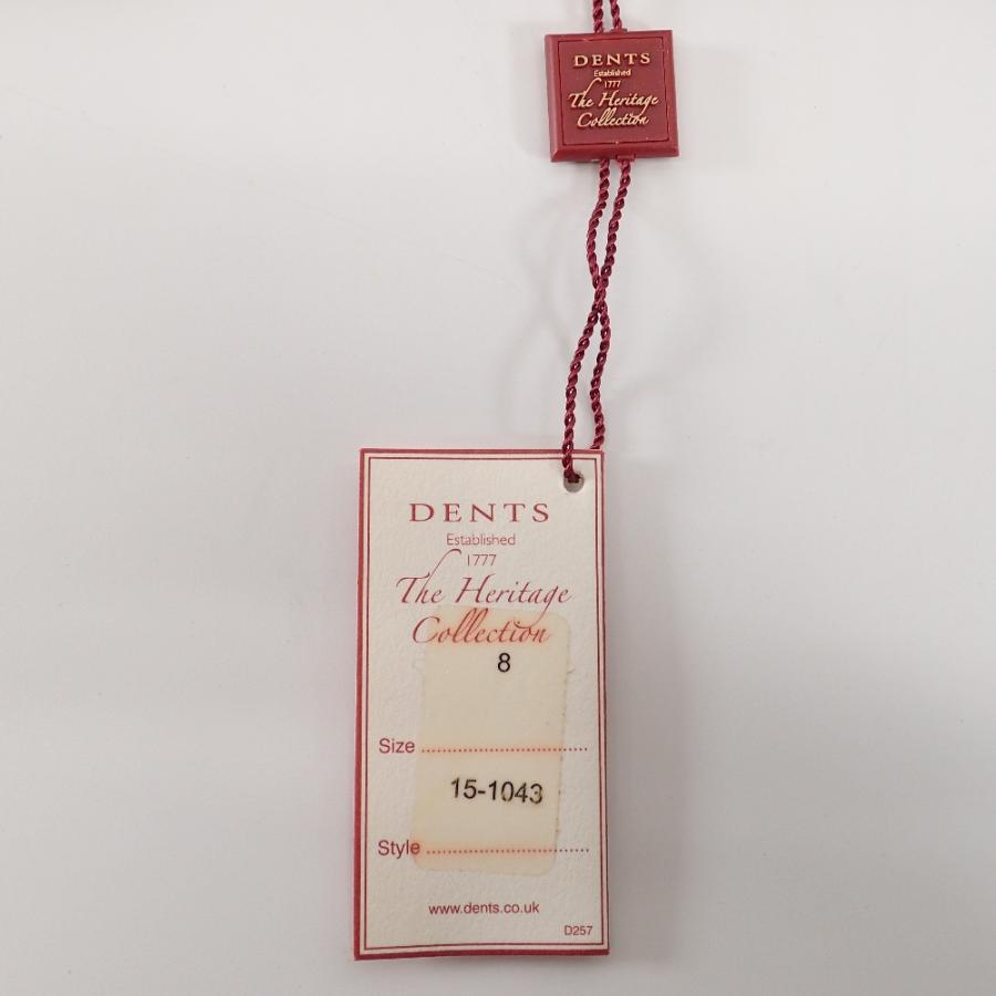 新品同様 DENTS デンツ 15-1043 アンライニング ペッカリー 手袋