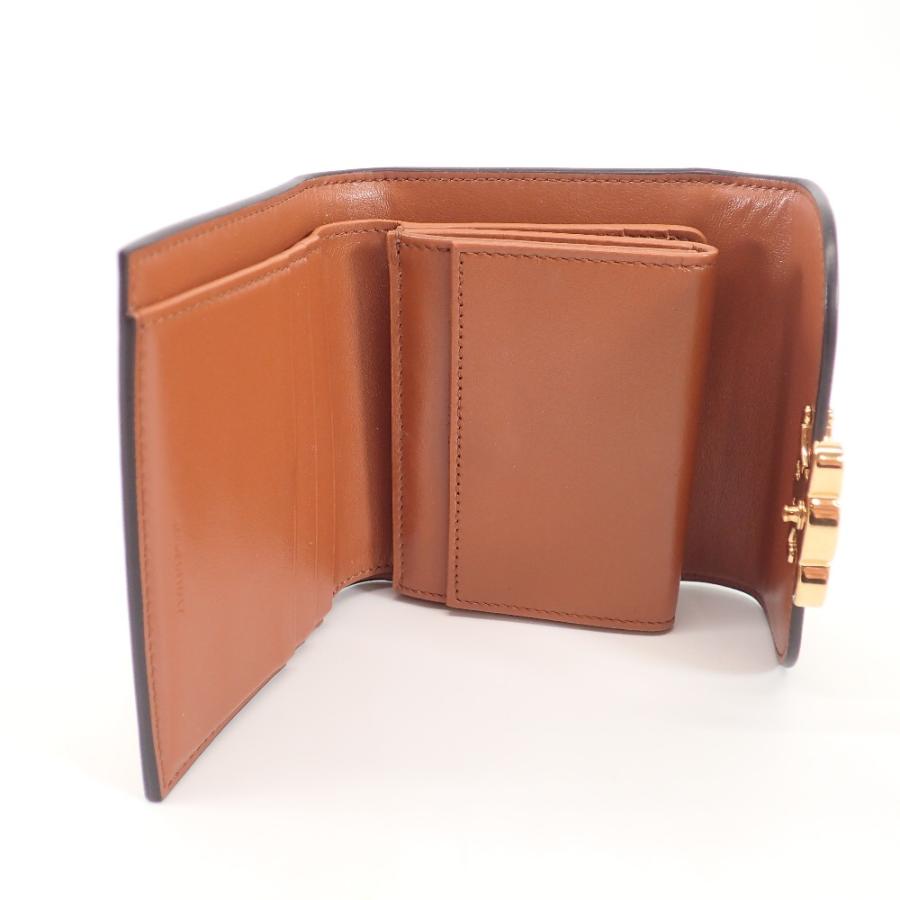 CELINE トリオンフ スモールウォレット オレンジ CELINE（セリーヌ） スモールウォレット トリオンフ / テキスタイル