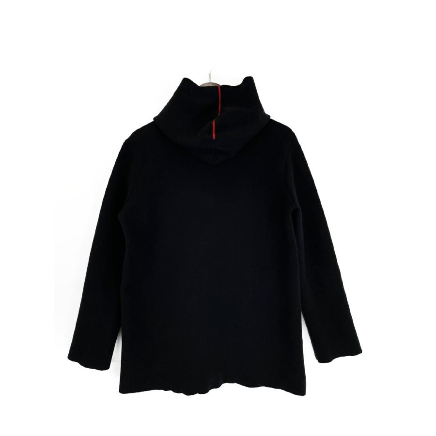 CIVIDINI チヴィディーニ ニット×レザーコンビ ダブルフェイス 