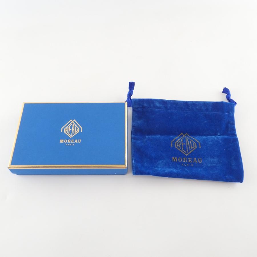 MOREAU PARIS モローパリ ZIP MINI WALLET シグネチャープリントレザー 