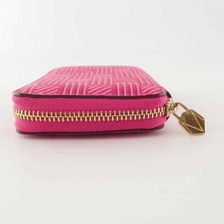 MOREAU PARIS モローパリ ZIP MINI WALLET シグネチャープリントレザー