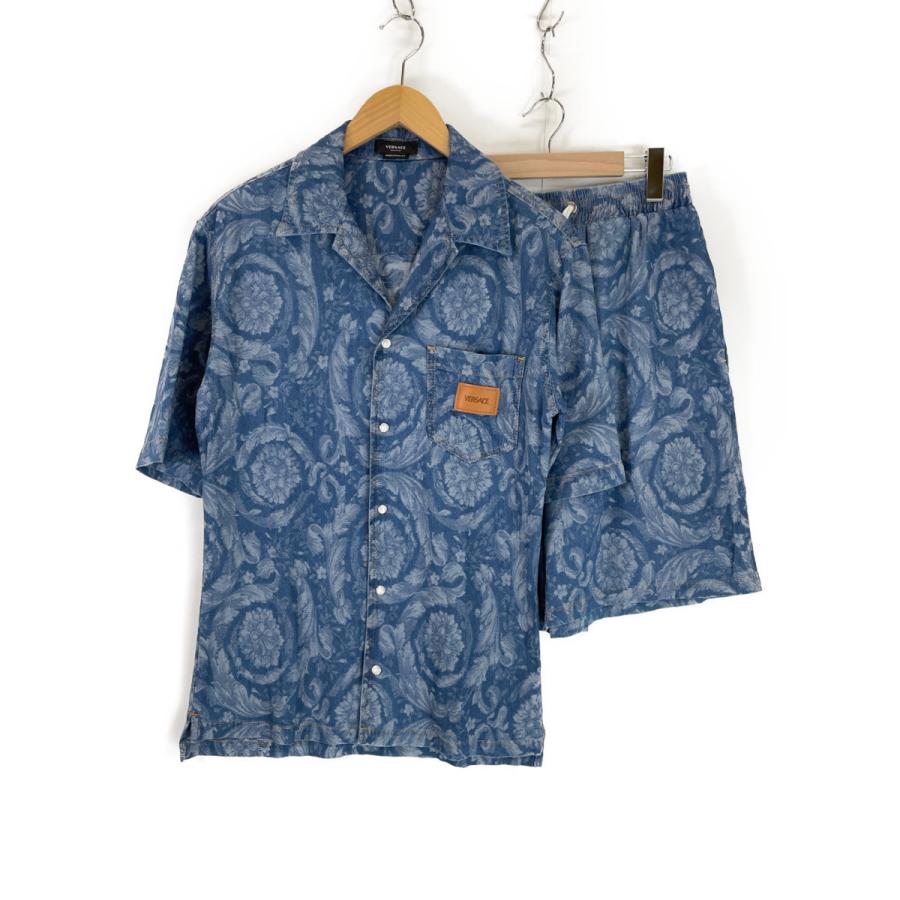 美品/ Versace ヴェルサーチ 1007836/1008187 バロッコシルエット 