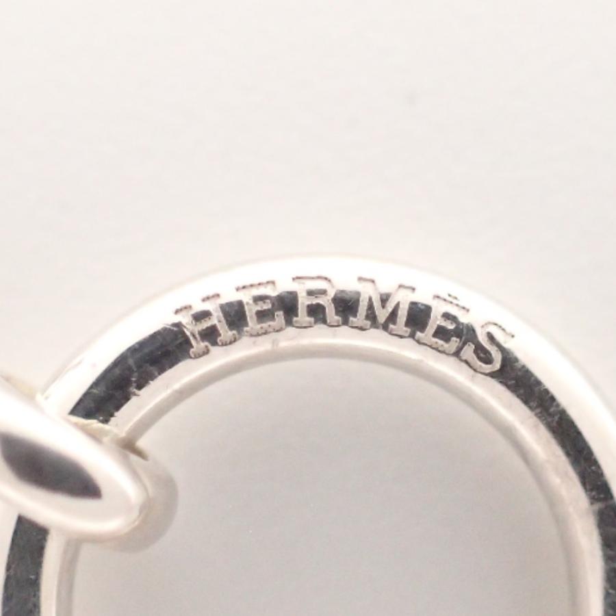 新品磨き/ HERMES エルメス Ag925 ロング チェーン シェーヌダンクル