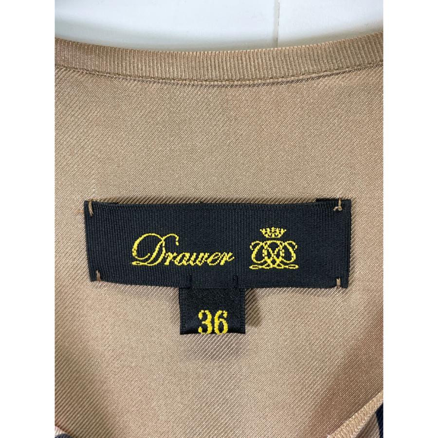 DRAWER Drawer ドゥロワー ブラウン 65112990536 PRE2 シルクスカーフ  