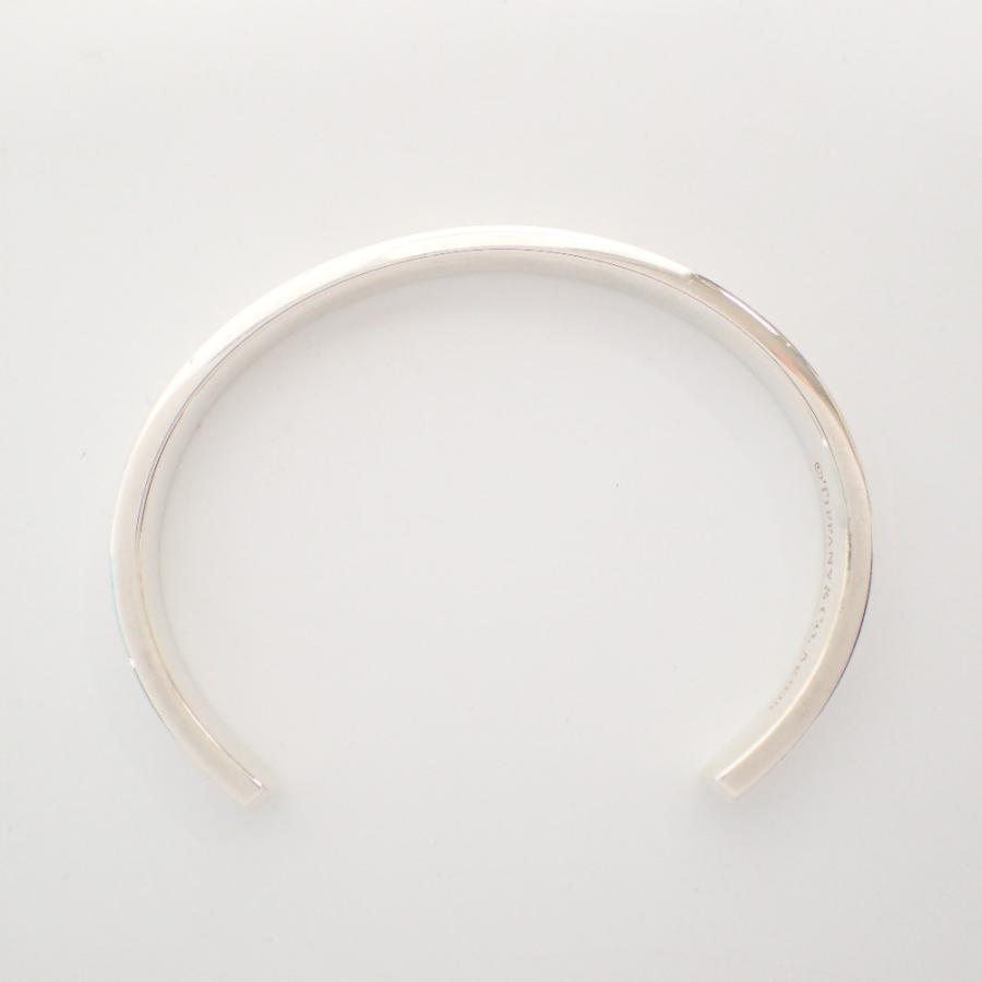 極美品✨ ティファニー カフ バングル 1837 AG925 TIFFANY&Co. ティファニー 1837 ナロー カフ バングル – Trip