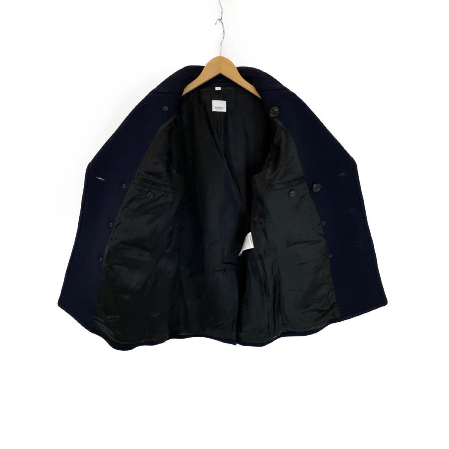 R*様 Burberry ネイビー ピーコート 美品】BURBERRY BRIT バーバリーブリット ピーコート ネイビー M