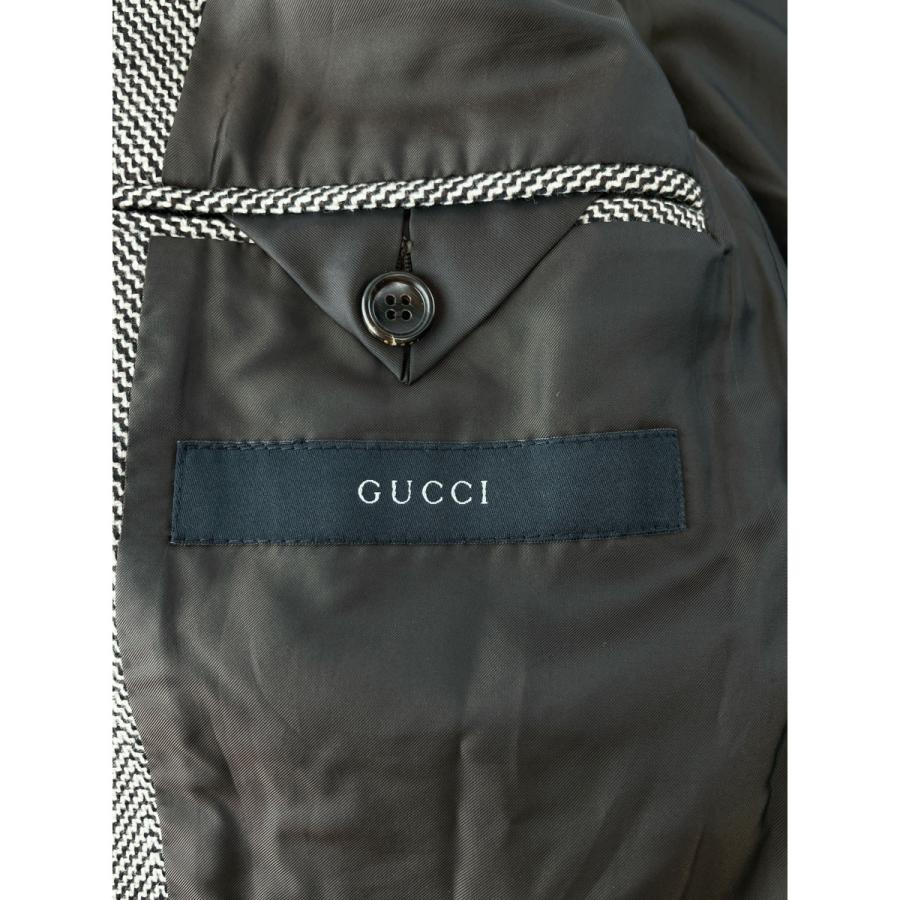 GUCCI（グッチ） ヘリンボーン 背中ベルト ハンティングジャケット