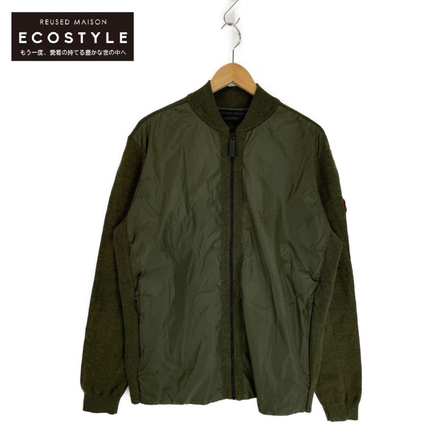 CANADA GOOSE（カナダグース） 6834M WINDBRIDGE カーキ ニット 