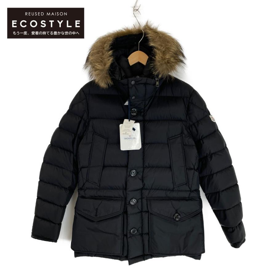 Moncler メンズ 19年 CLVNY クラニー ファー フード ダウンジャケット ネイビー  2 (205349 main image 0
