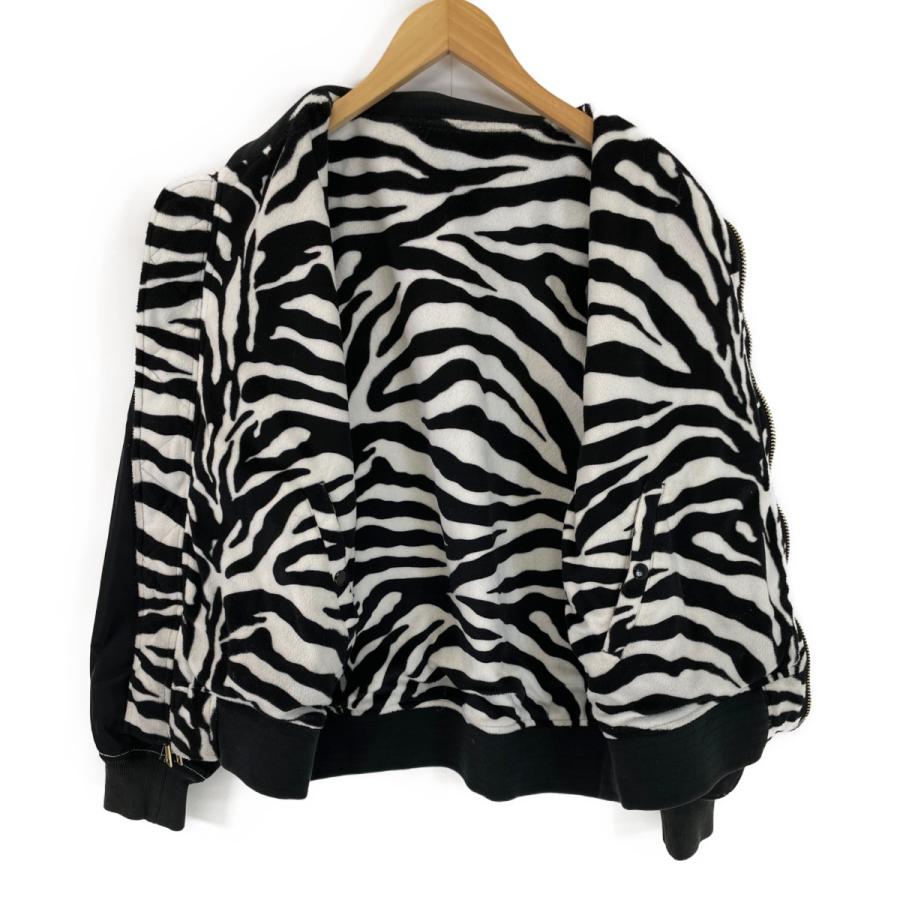 Supreme（シュプリーム） 17SS ブラック ゼブラリバーシブル MA-1