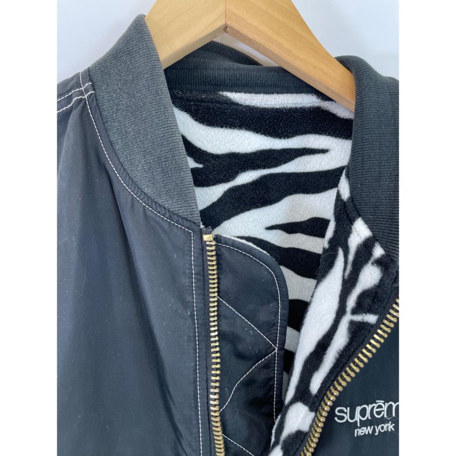 美品　Supreme シュプリーム　リバーシブル　MA-1　ジャケット　ゼブラ 美品 Supreme シュプリーム リバーシブル MA-1 ジャケット ゼブラ