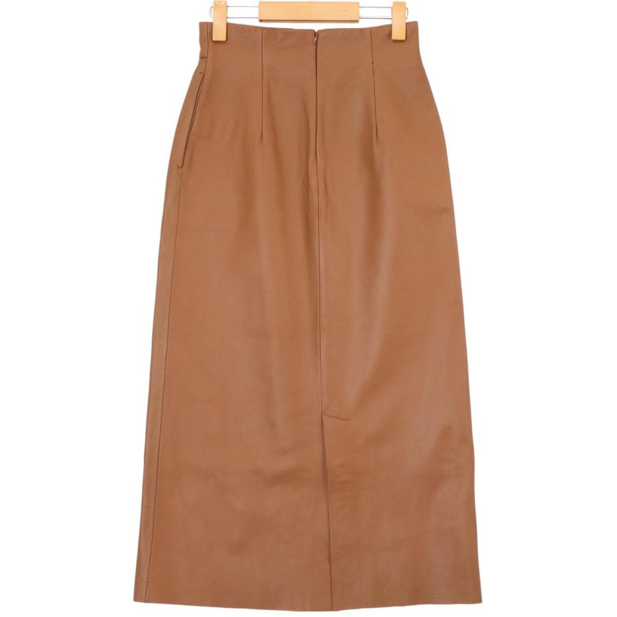 THIRD MAGAZINE サードマガジン A0833LS206 ラムレザー ラップスカート