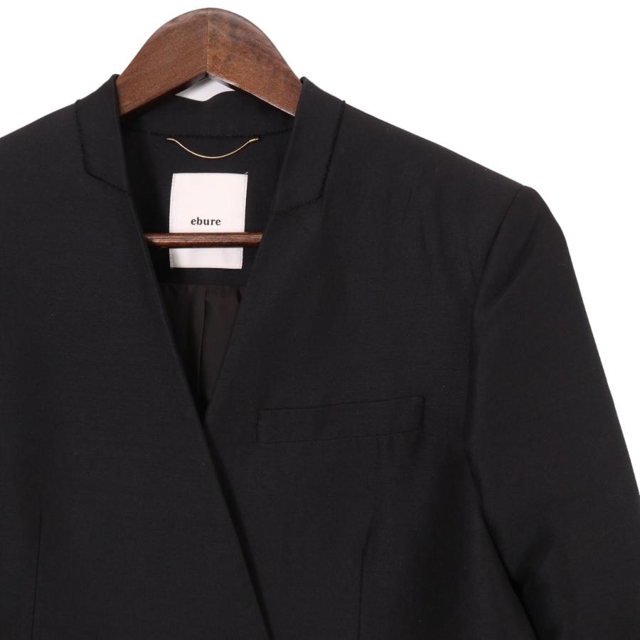ebure エブール 3610400226 メタルボタン ダブルブレスト ブレザー