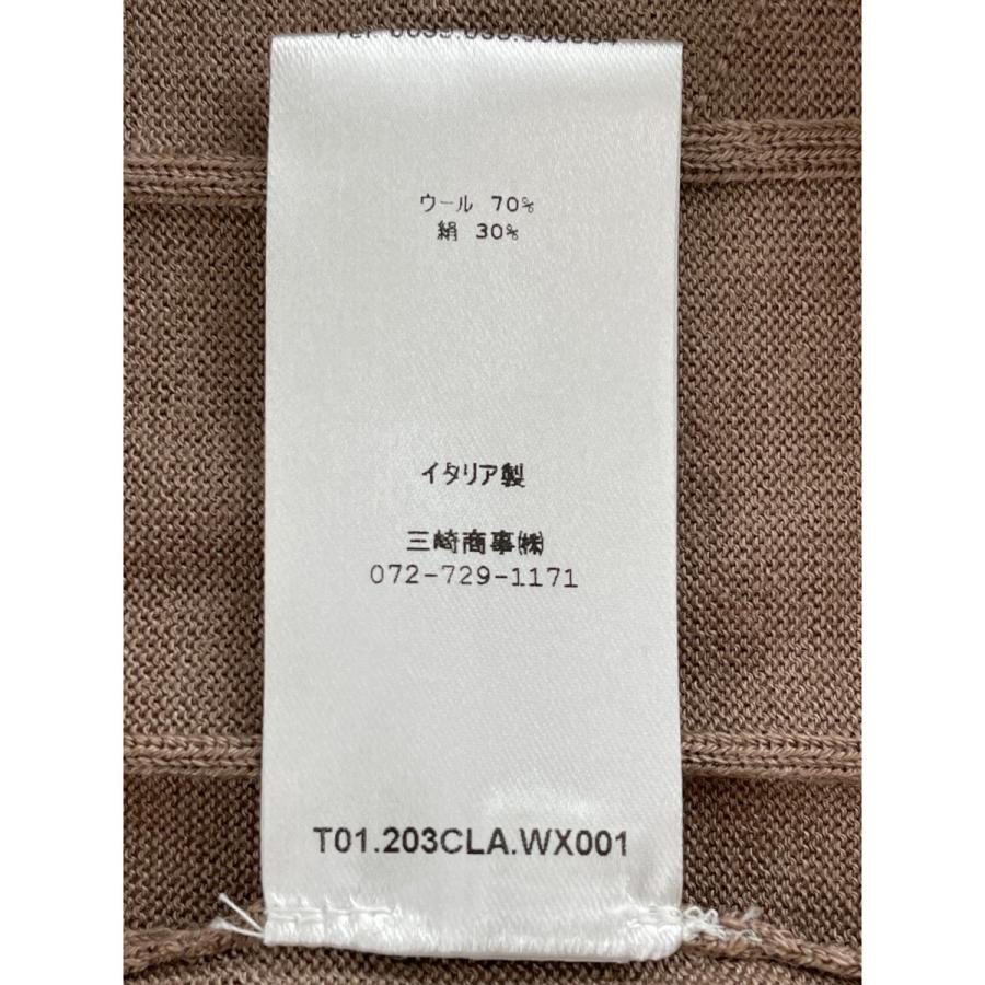 【美品】  CIVIDINI / チヴィディーニ | ウール ニット ロング オーバー カーディガン フーディ | 38 | ベージュ/ブラウン系 | レディース CIVIDINI チヴィディーニ ベージュ系 シルク混 ロングリブカーディガン